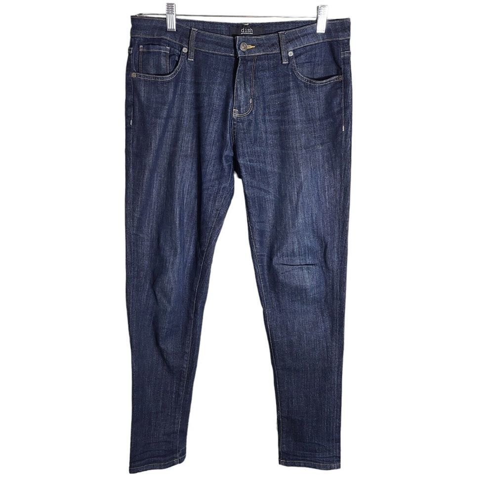Dish Performance Denim size 30 X 28 Dark Wash Relaxed Skinny Jeans‎ Pants